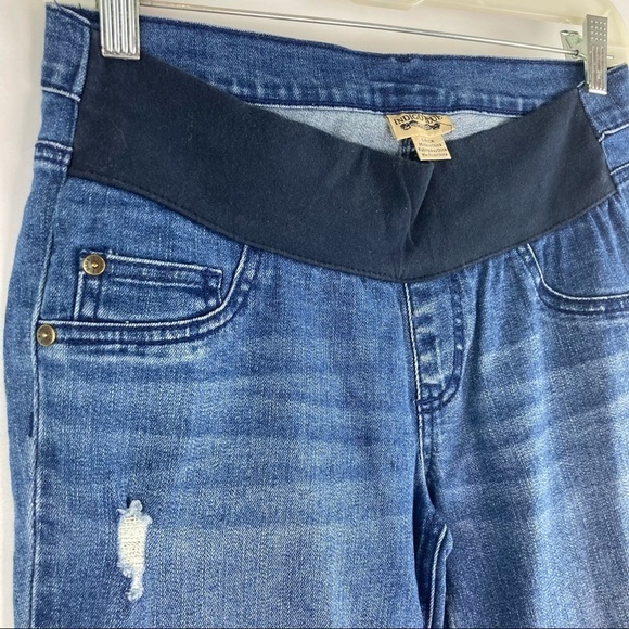 Maternity blue jeans size small - Picture 4 of 7